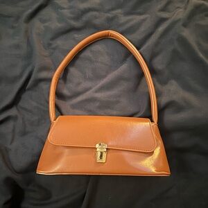 Elegant Tan Leather Handbag (3 for $15)